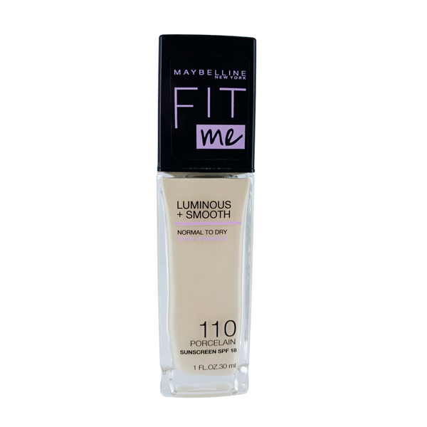 Maybelline Fit Me Luminous & Smooth Foundation | 110 Porcelain