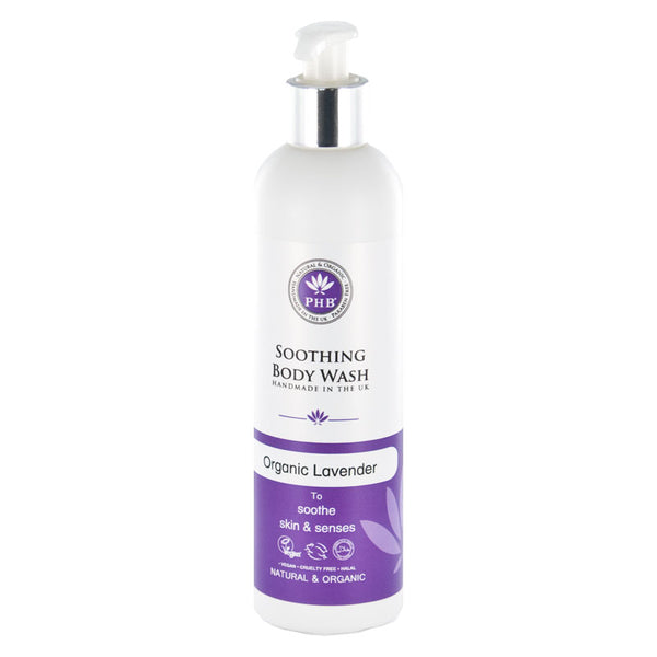 PHB Soothing Body Wash with Organic Lavender
