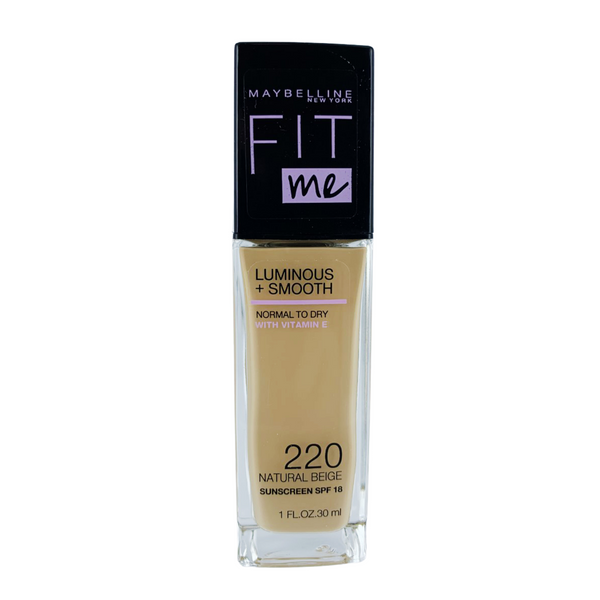 Maybelline Fit Me Luminous & Smooth Foundation | 220 Natural beige