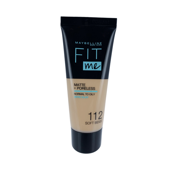 Maybelline Fit Me Foundation | 112 Soft Beige Tube