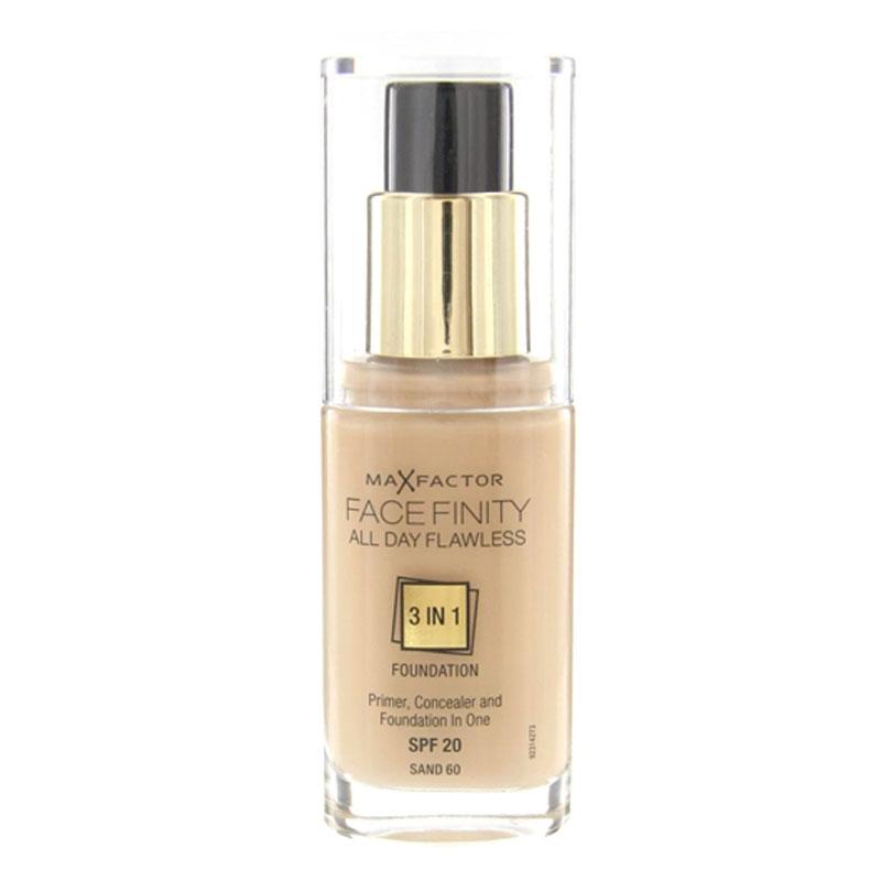 Max Factor Facefinity 3 in 1 Foundation | 60 Sand
