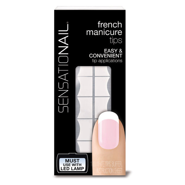Sensationail French Manicure White Tips